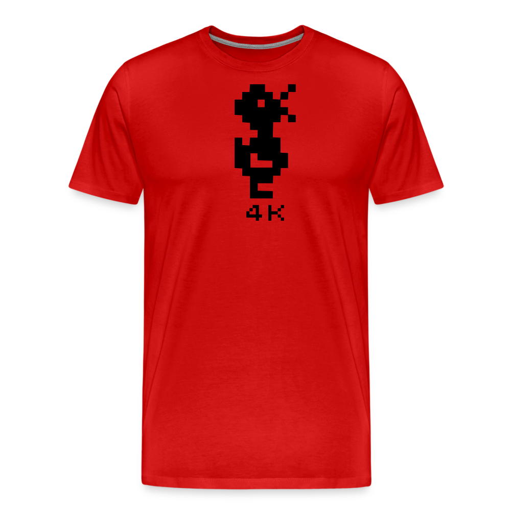 Men’s Premium T-Shirt - 4k Ente - Rot