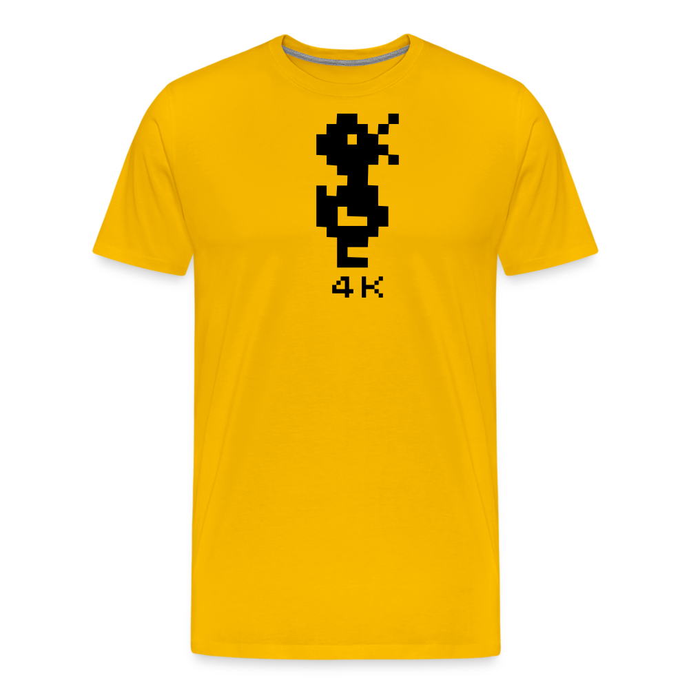 Men’s Premium T-Shirt - 4k Ente - Sonnengelb