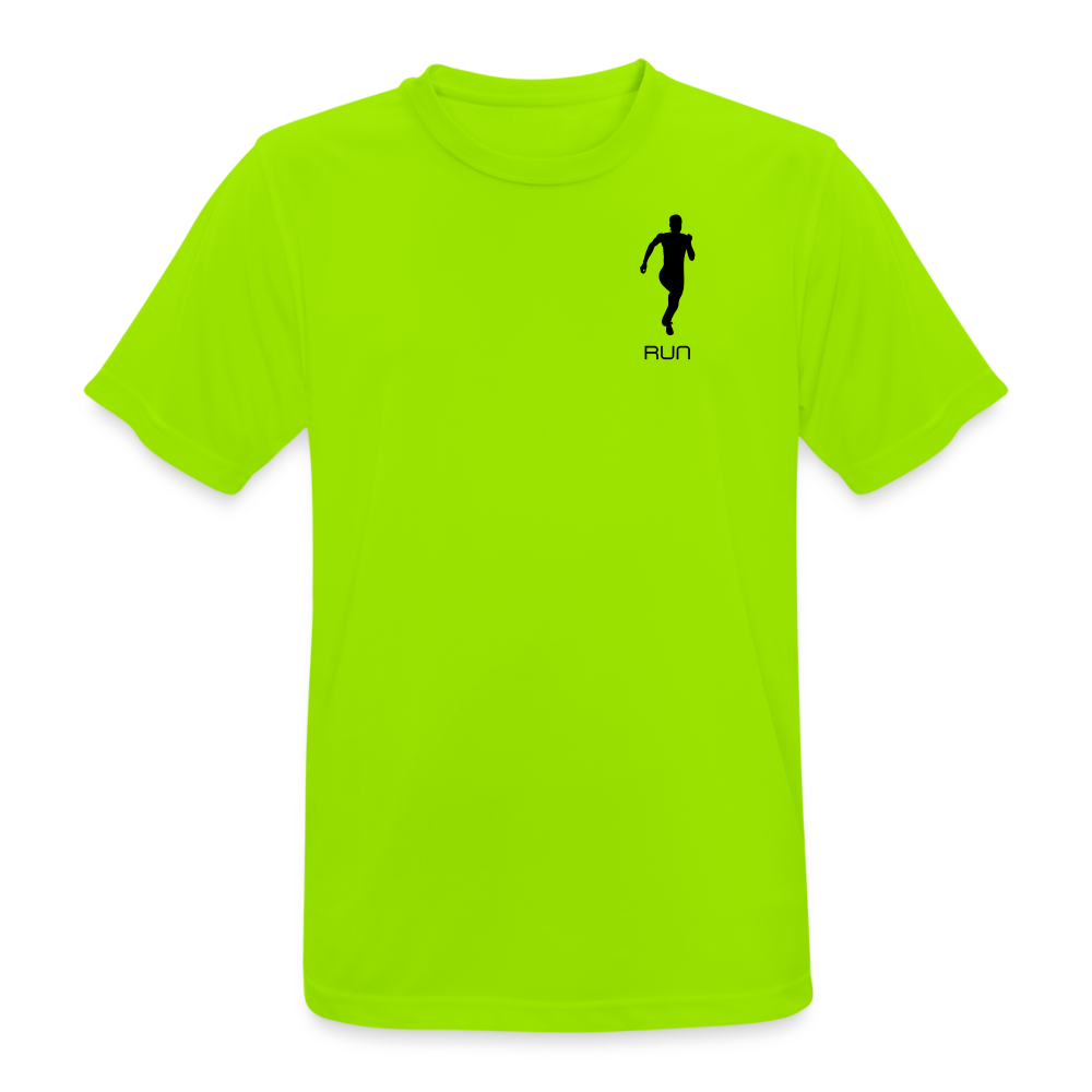 Men’s Running T-Shirt - Man - Neongrün