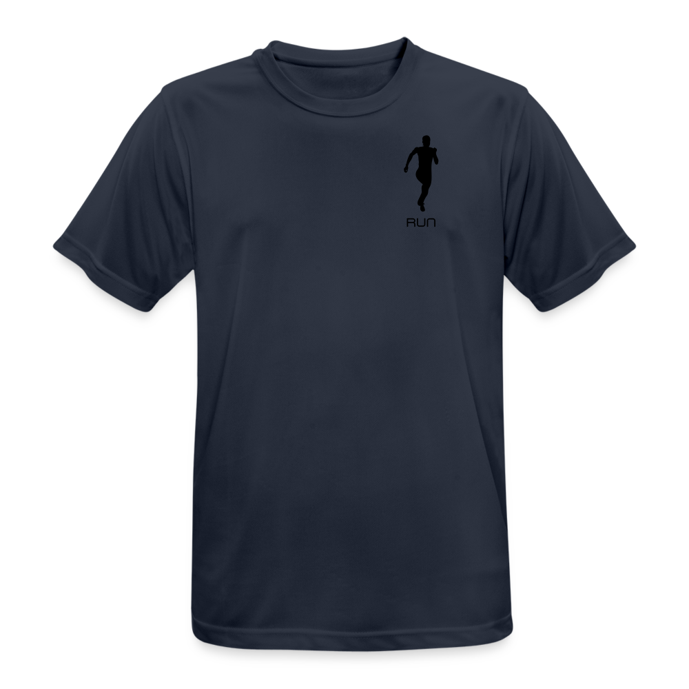 Men’s Running T-Shirt - Man - Dunkelnavy