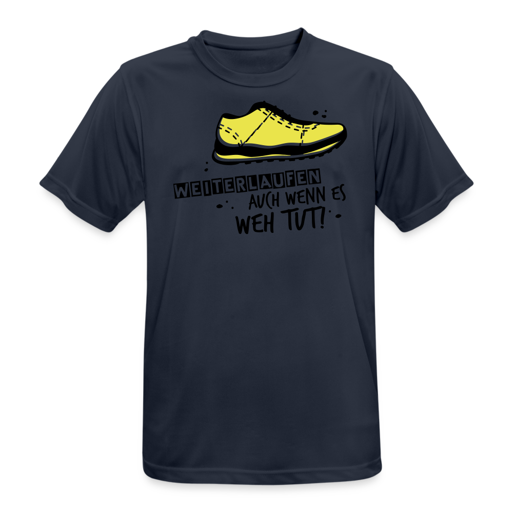 Men’s Running T-Shirt - Weiterlaufen - Dunkelnavy