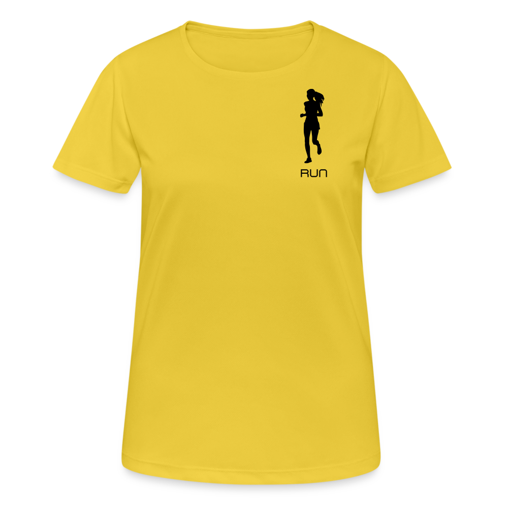 Girl’s Running T-Shirt - Woman - Sonnengelb