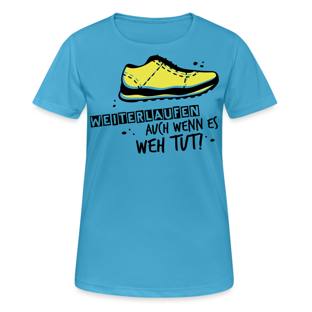 Girl’s Running T-Shirt - Weiterlaufen - Saphirblau