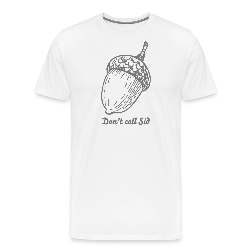 Men’s Premium T-Shirt - Sid - weiß