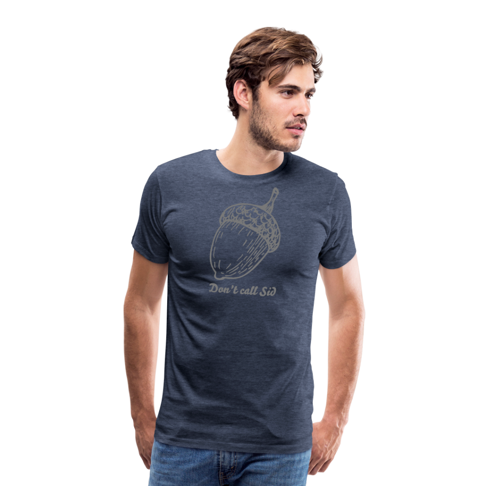 Men’s Premium T-Shirt - Sid - Blau meliert
