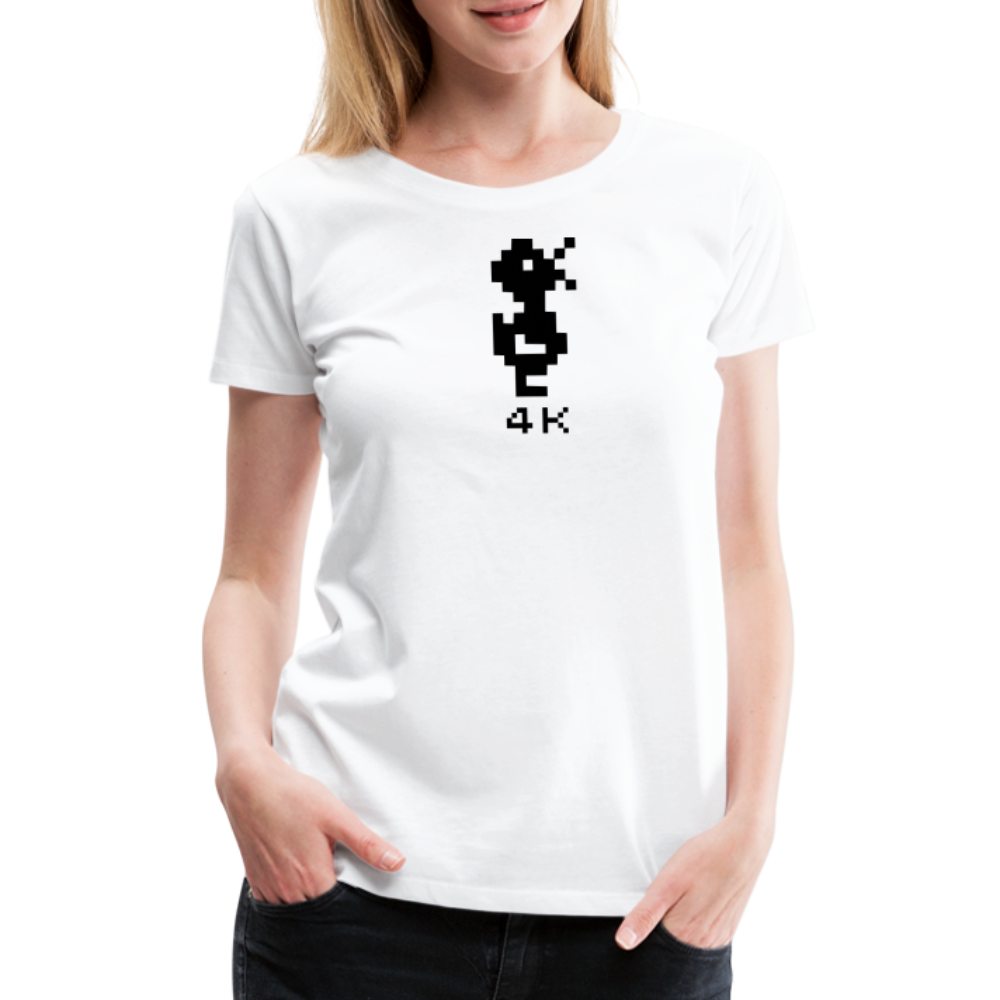 Girl’s Premium T-Shirt - 4k Ente - weiß
