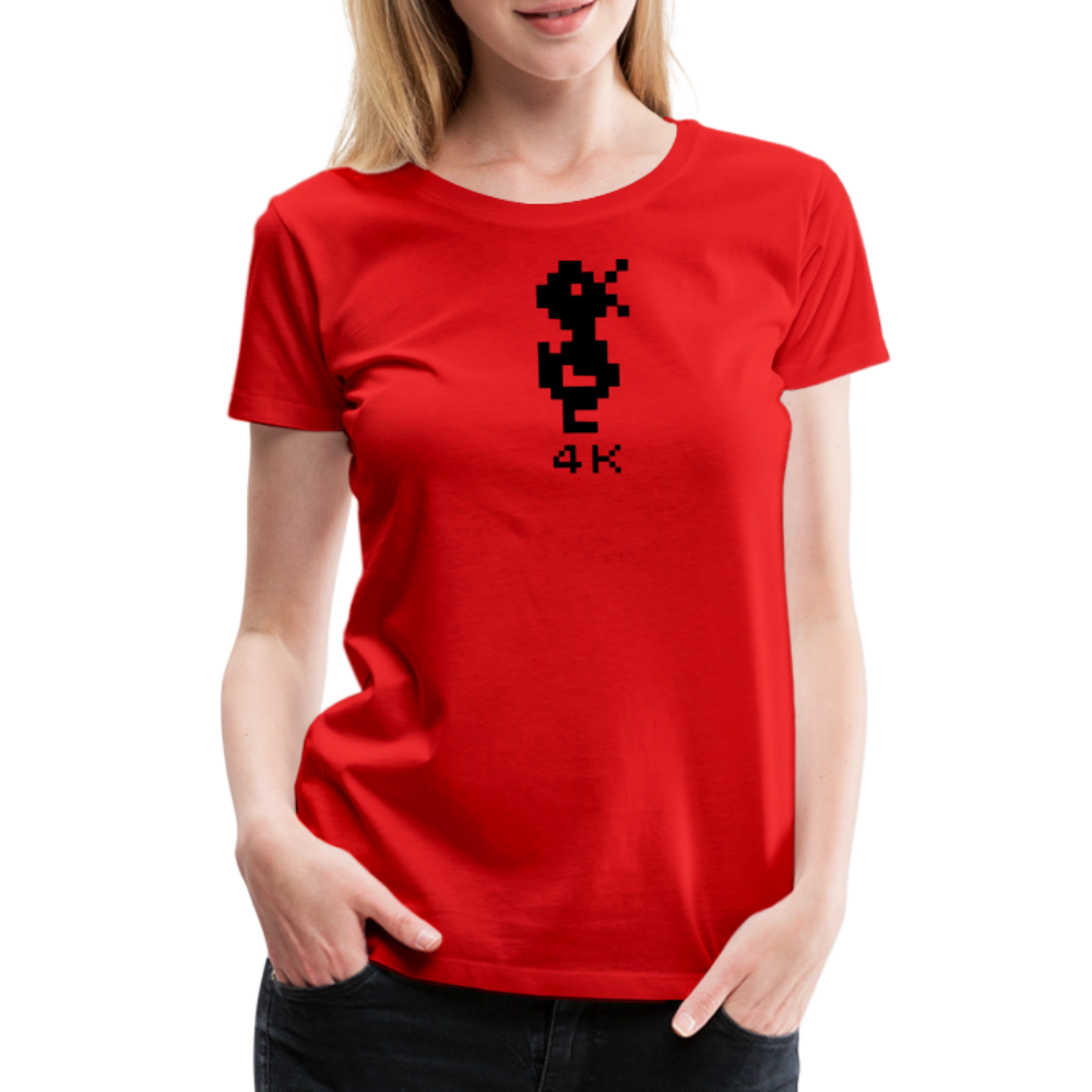 Girl’s Premium T-Shirt - 4k Ente - Rot