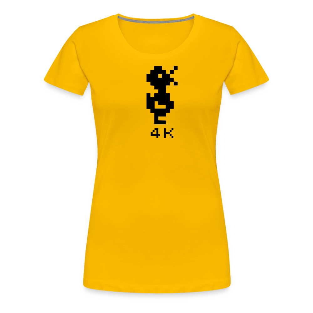 Girl’s Premium T-Shirt - 4k Ente - Sonnengelb