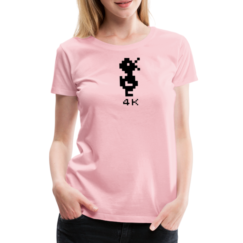 Girl’s Premium T-Shirt - 4k Ente - Hellrosa