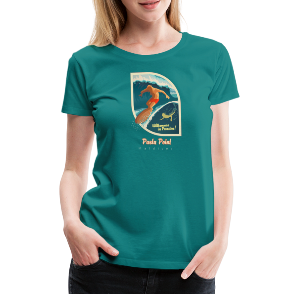 Girl's Premium T-Shirt - Pasta Point - Divablau