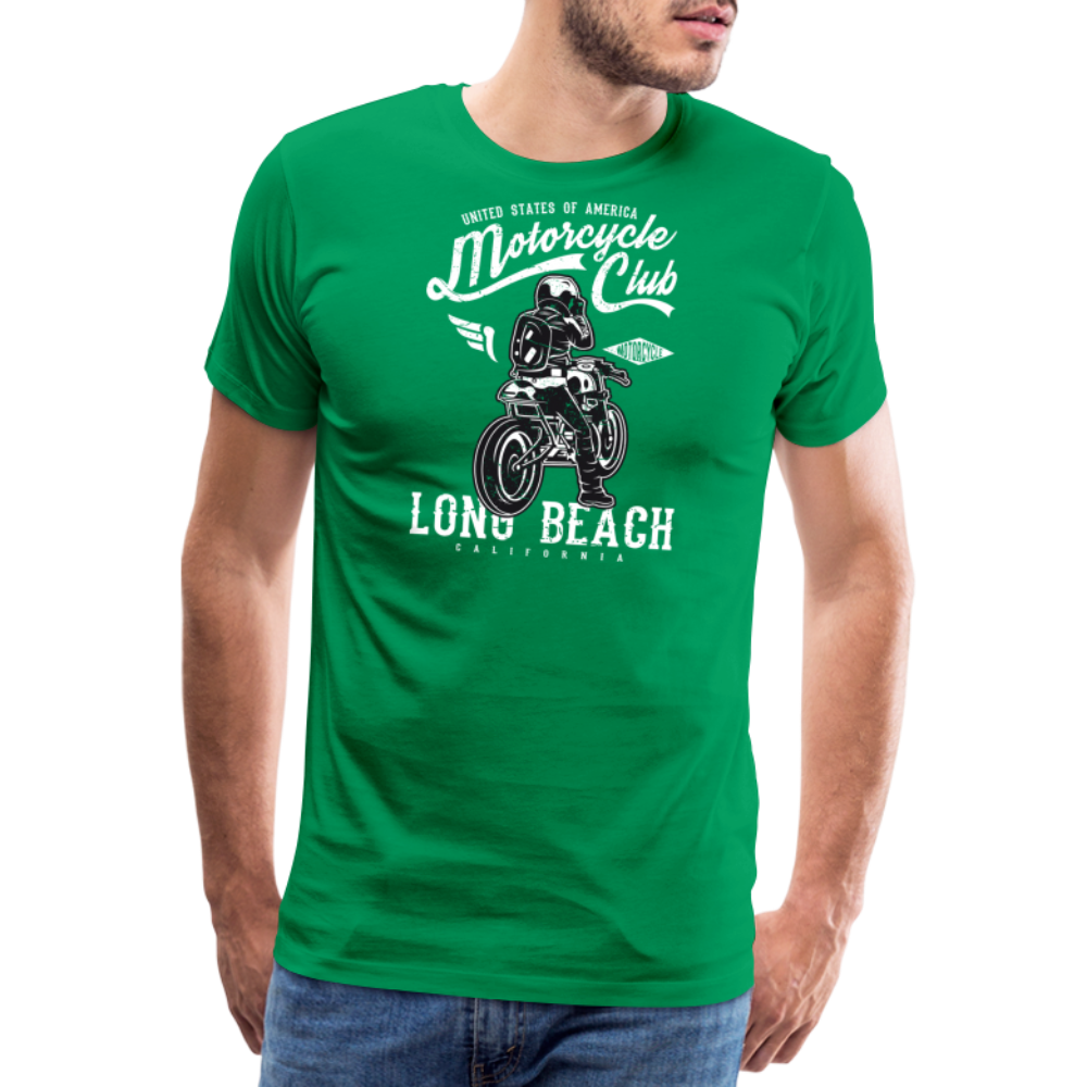 Men’s Premium T-Shirt - Long Beach - Kelly Green