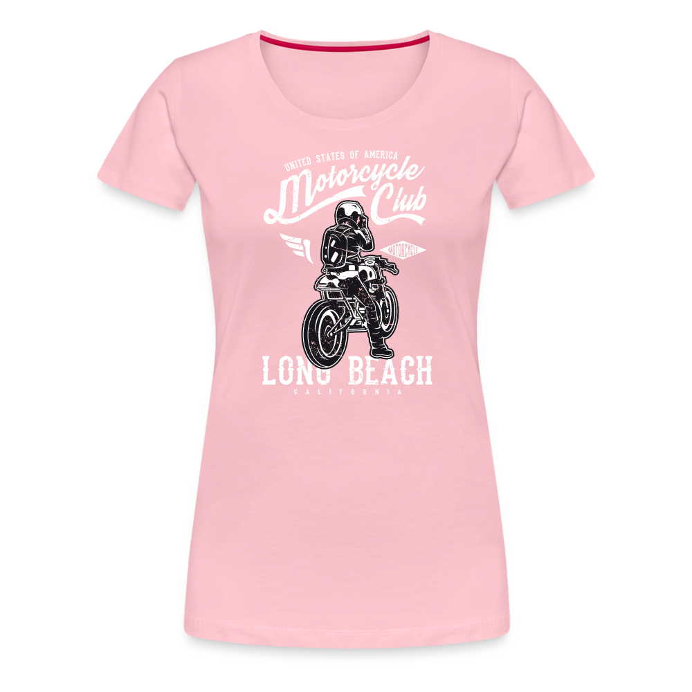 Girl’s Premium T-Shirt - Long Beach - Hellrosa