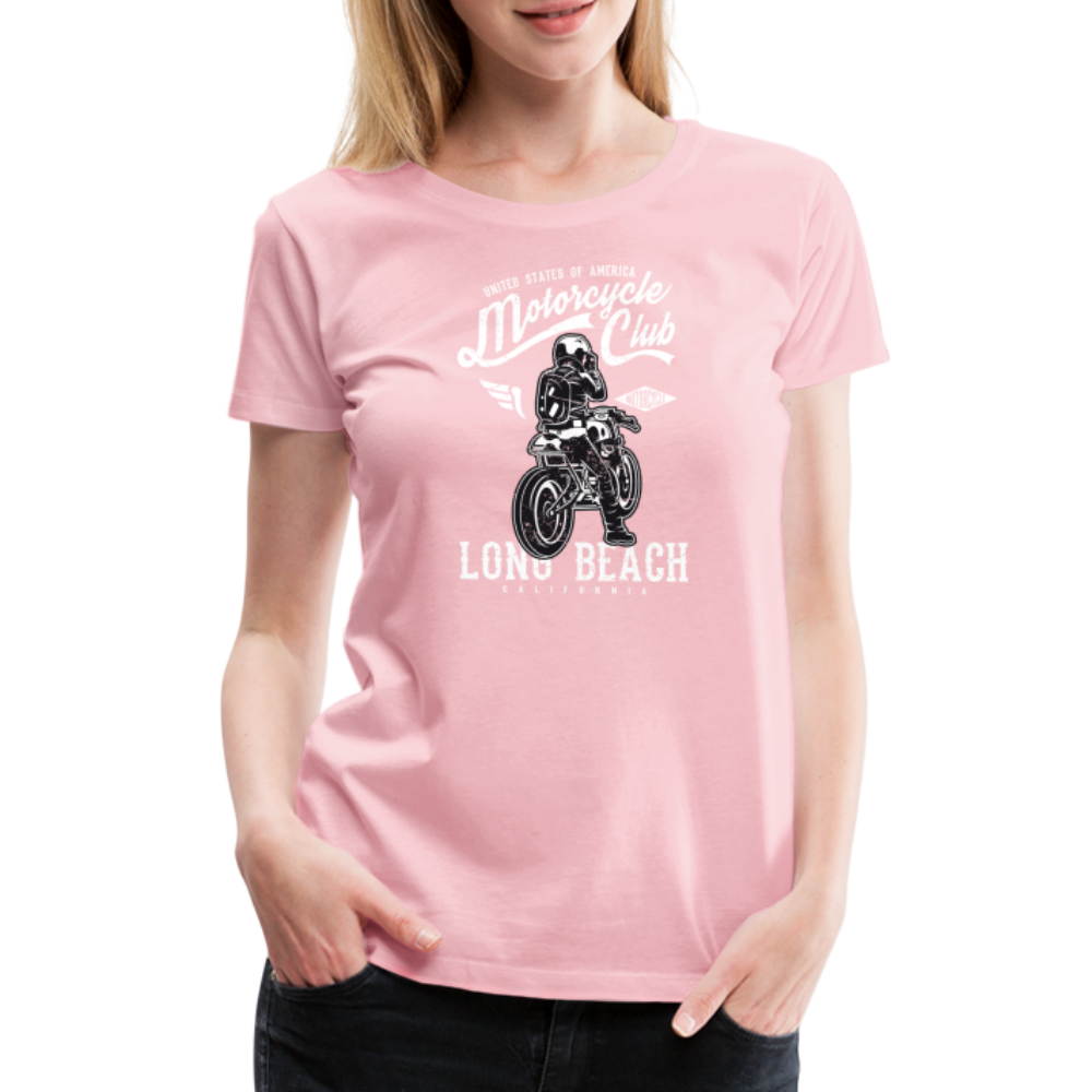 Girl’s Premium T-Shirt - Long Beach - Hellrosa