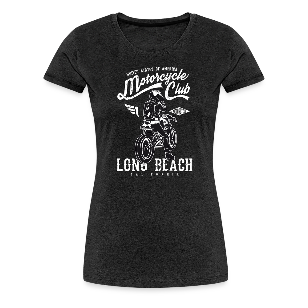 Girl’s Premium T-Shirt - Long Beach - Anthrazit
