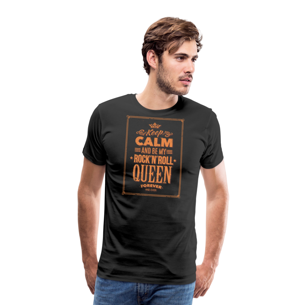 Men’s Premium T-Shirt - Keep calm - Schwarz