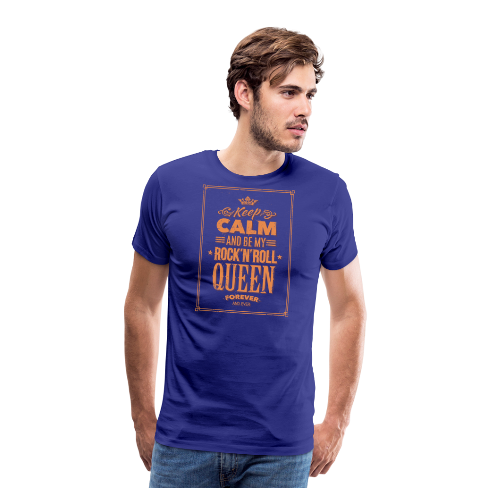 Men’s Premium T-Shirt - Keep calm - Königsblau