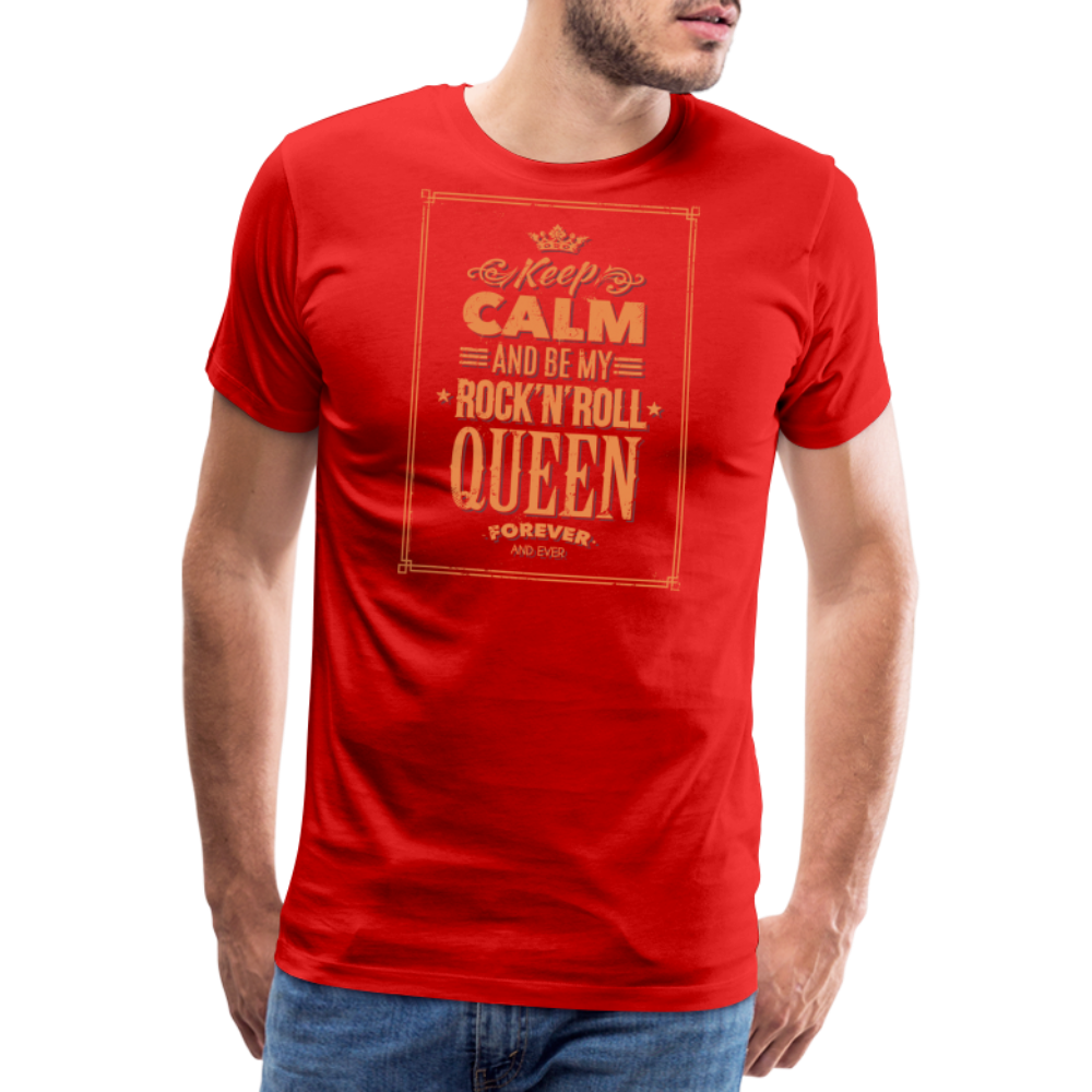 Men’s Premium T-Shirt - Keep calm - Rot