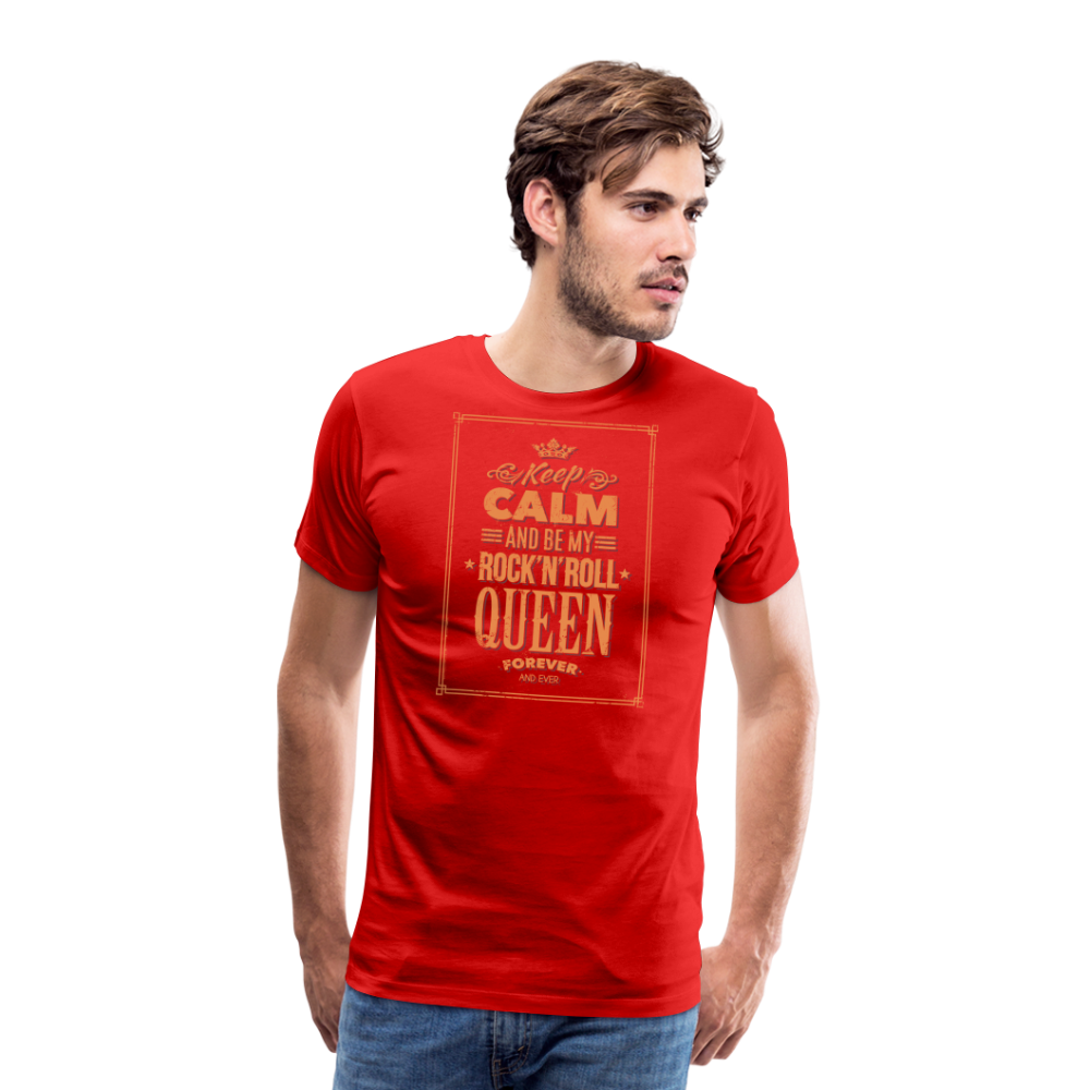 Men’s Premium T-Shirt - Keep calm - Rot
