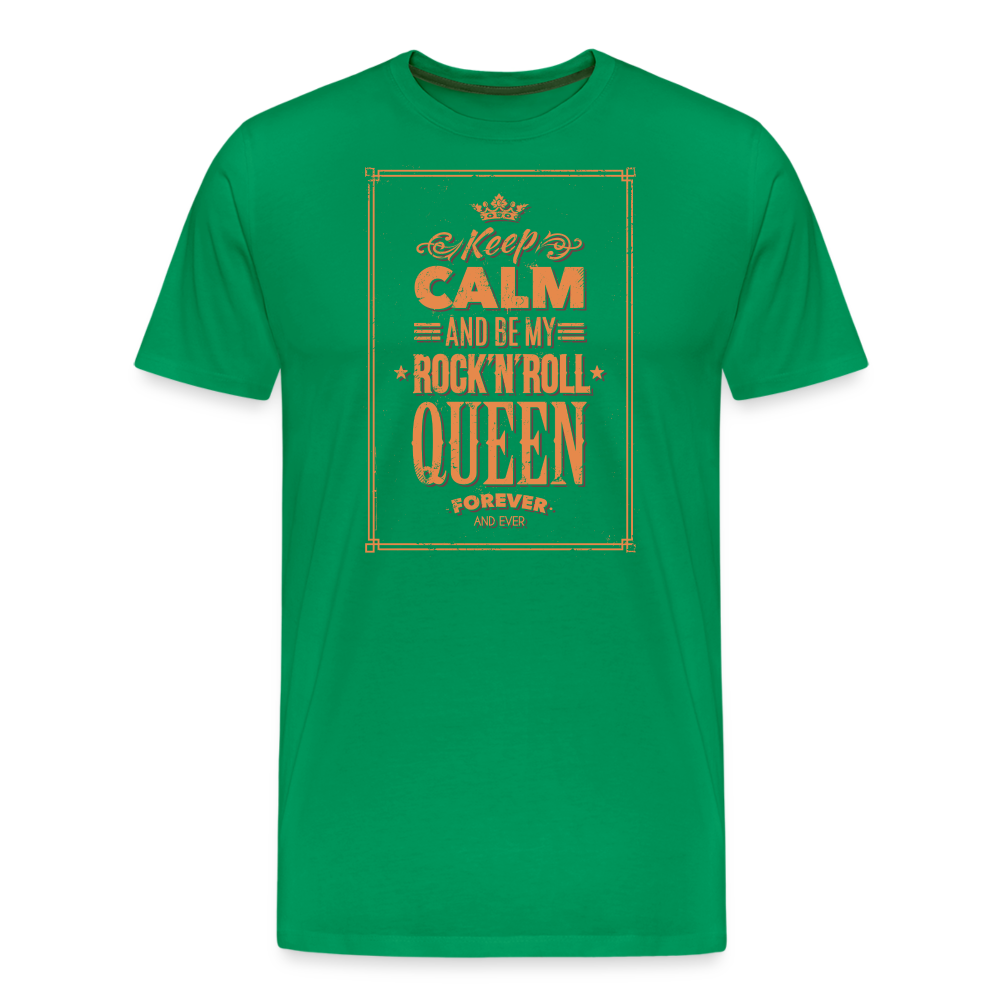 Men’s Premium T-Shirt - Keep calm - Kelly Green