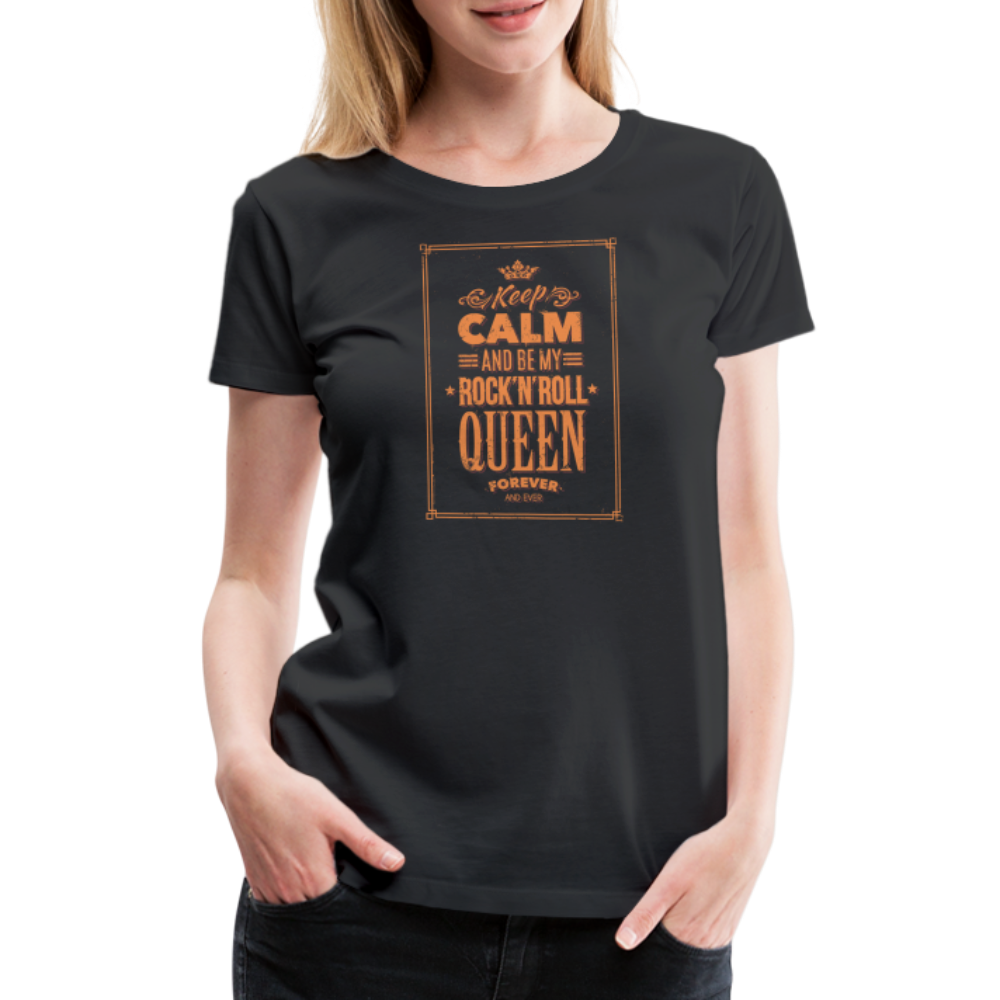 Girl’s Premium T-Shirt - Keep calm - Schwarz