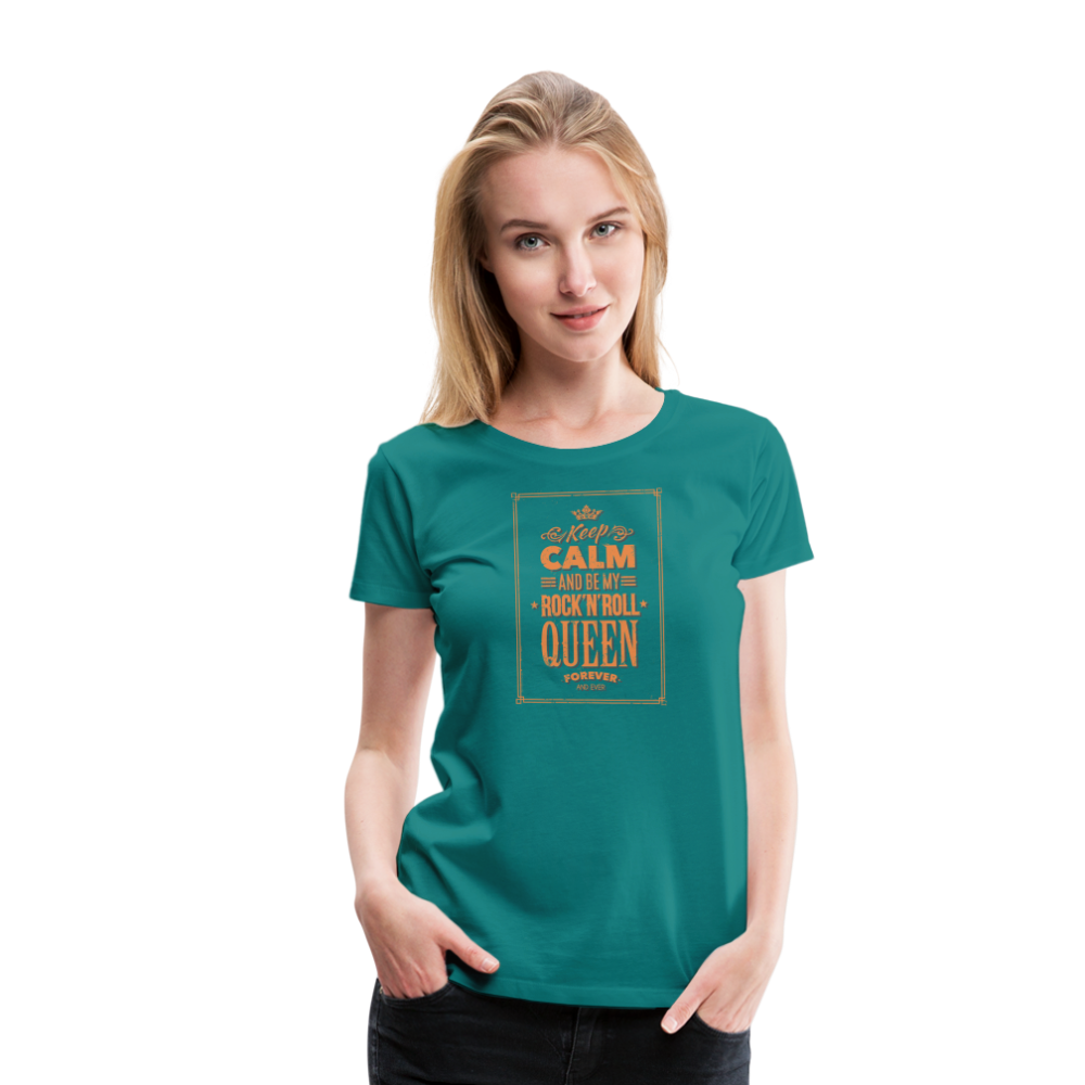 Girl’s Premium T-Shirt - Keep calm - Divablau