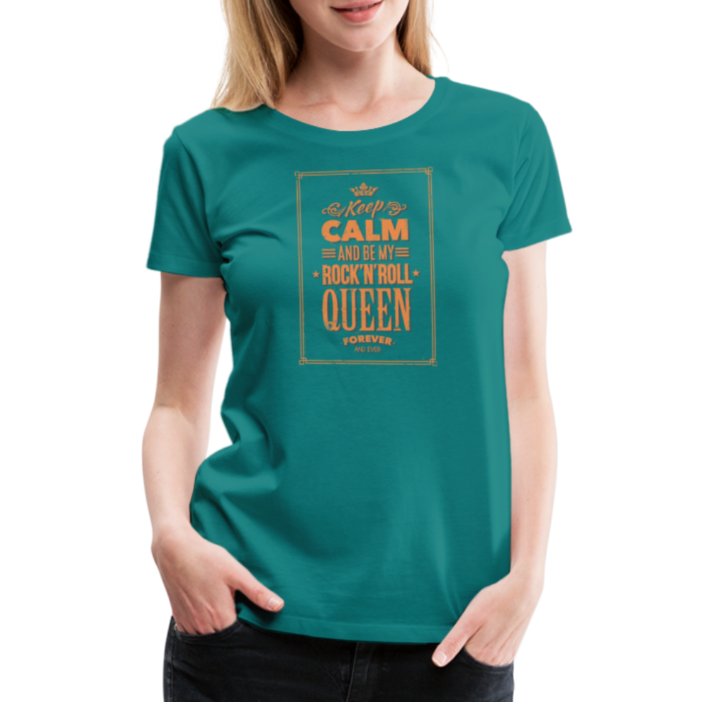 Girl’s Premium T-Shirt - Keep calm - Divablau