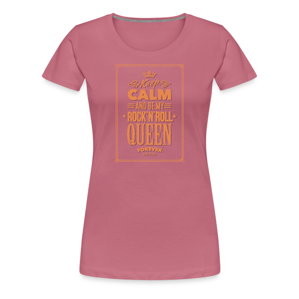 Girl’s Premium T-Shirt - Keep calm - Malve