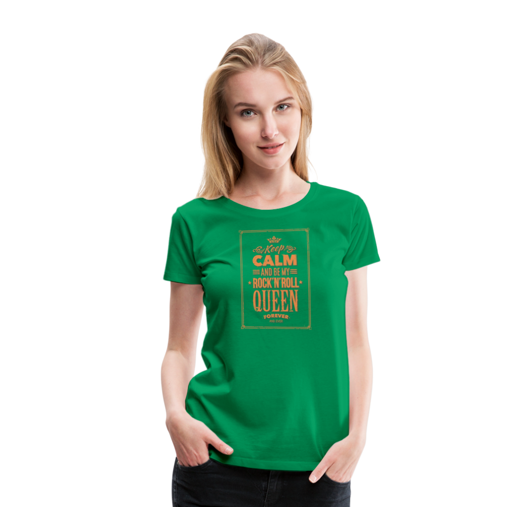 Girl’s Premium T-Shirt - Keep calm - Kelly Green