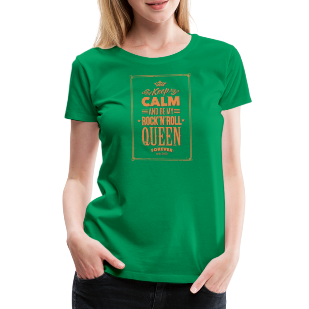 Girl’s Premium T-Shirt - Keep calm - Kelly Green