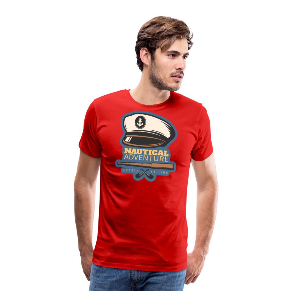 Men’s Premium T-Shirt - Nautical Adventure - Rot