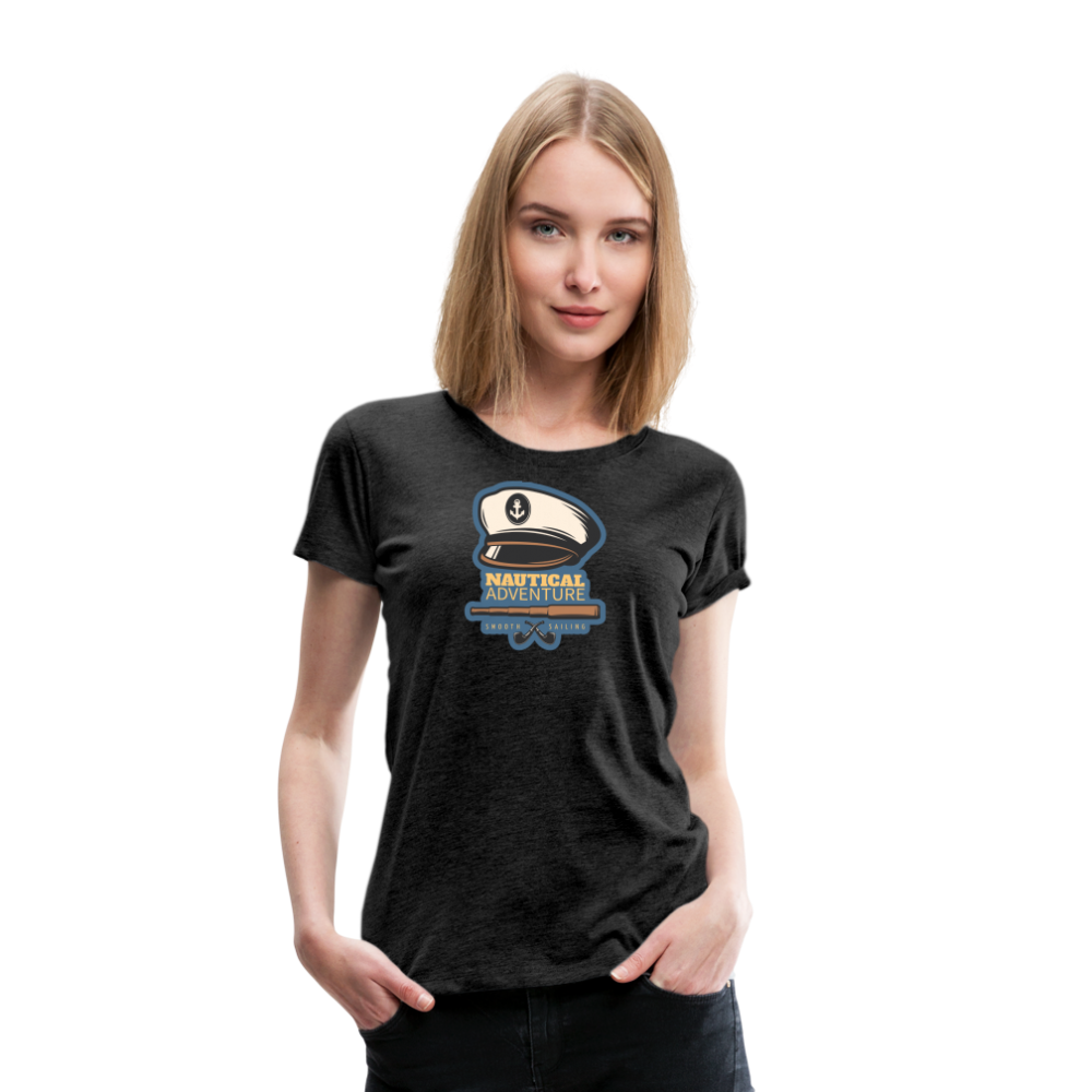 Girl’s Premium T-Shirt - Nautical Adventure - Anthrazit