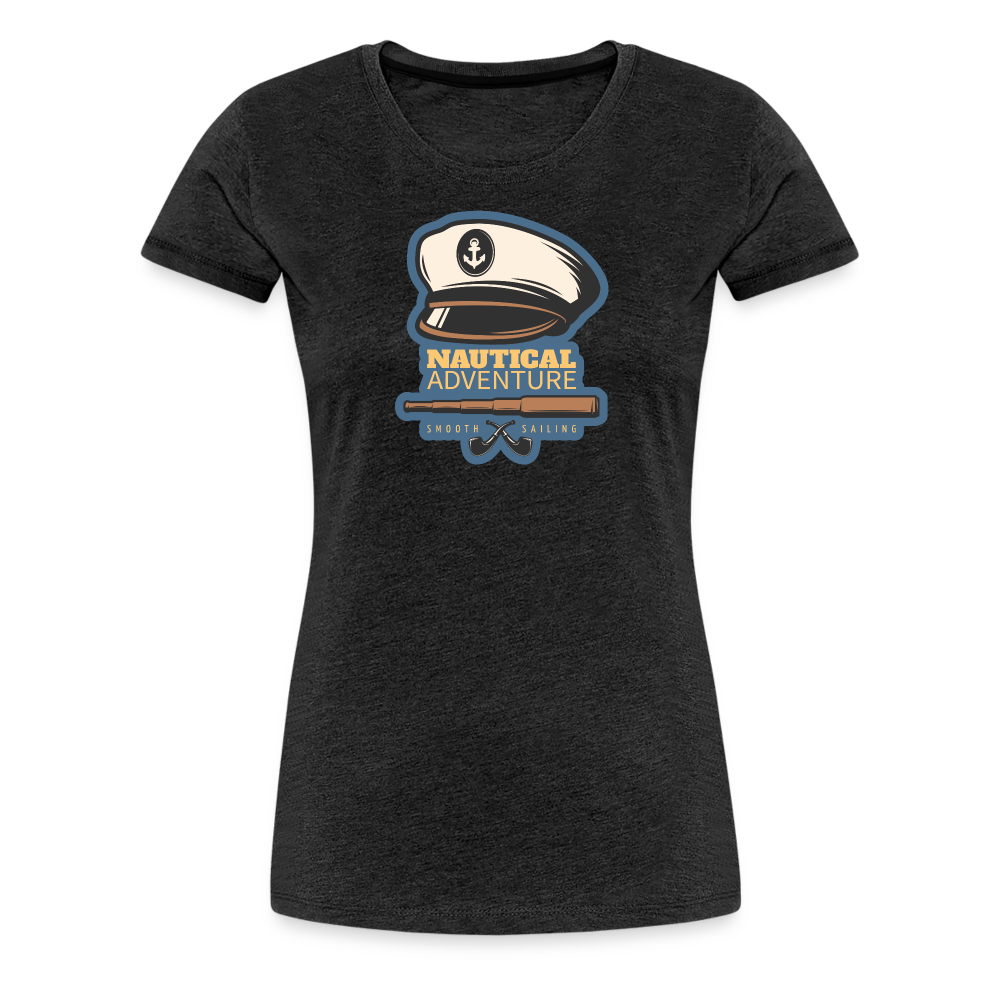 Girl’s Premium T-Shirt - Nautical Adventure - Anthrazit