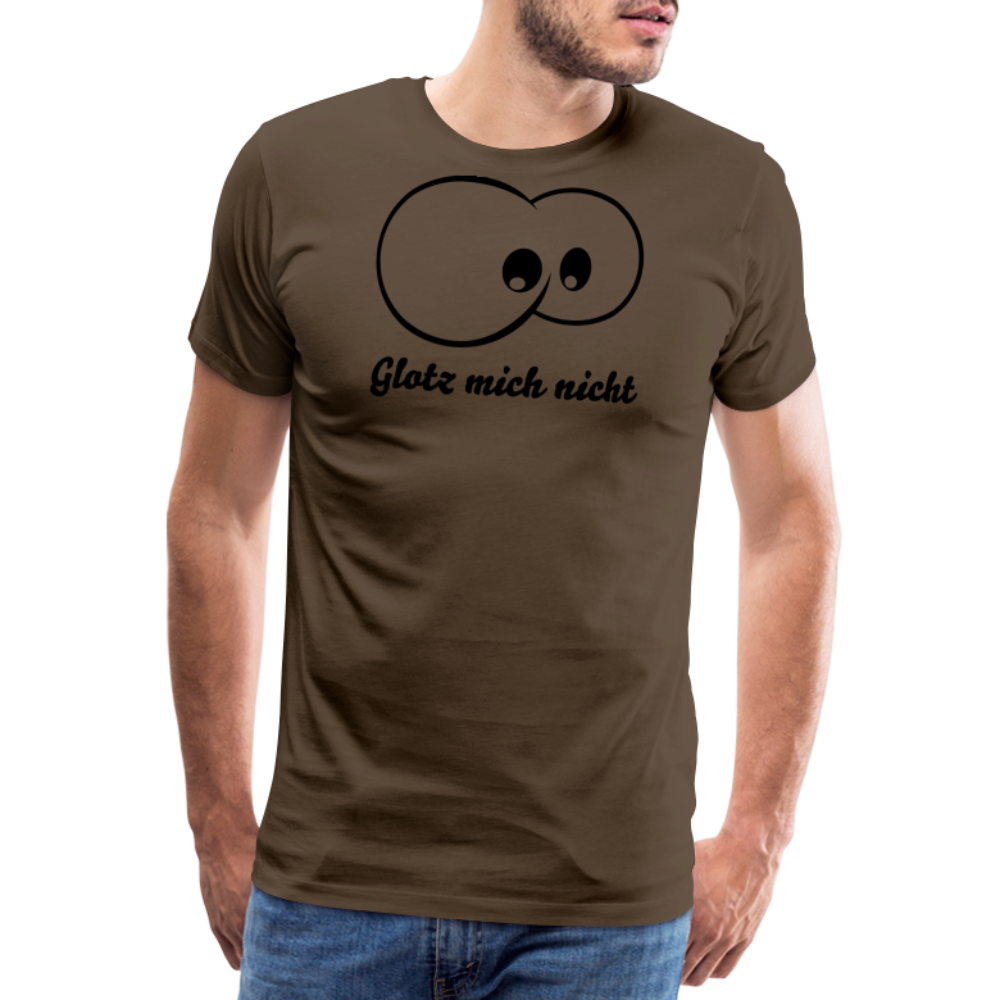 Men’s Premium T-Shirt - Glotzen - Edelbraun