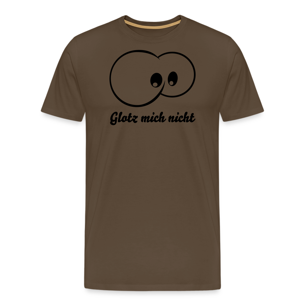 Men’s Premium T-Shirt - Glotzen - Edelbraun