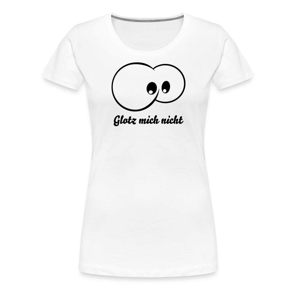 Girl’s Premium T-Shirt - Glotzen - weiß