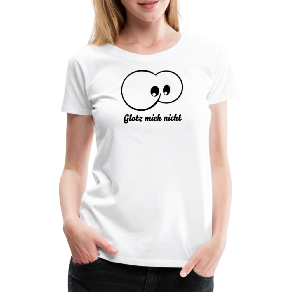 Girl’s Premium T-Shirt - Glotzen - weiß