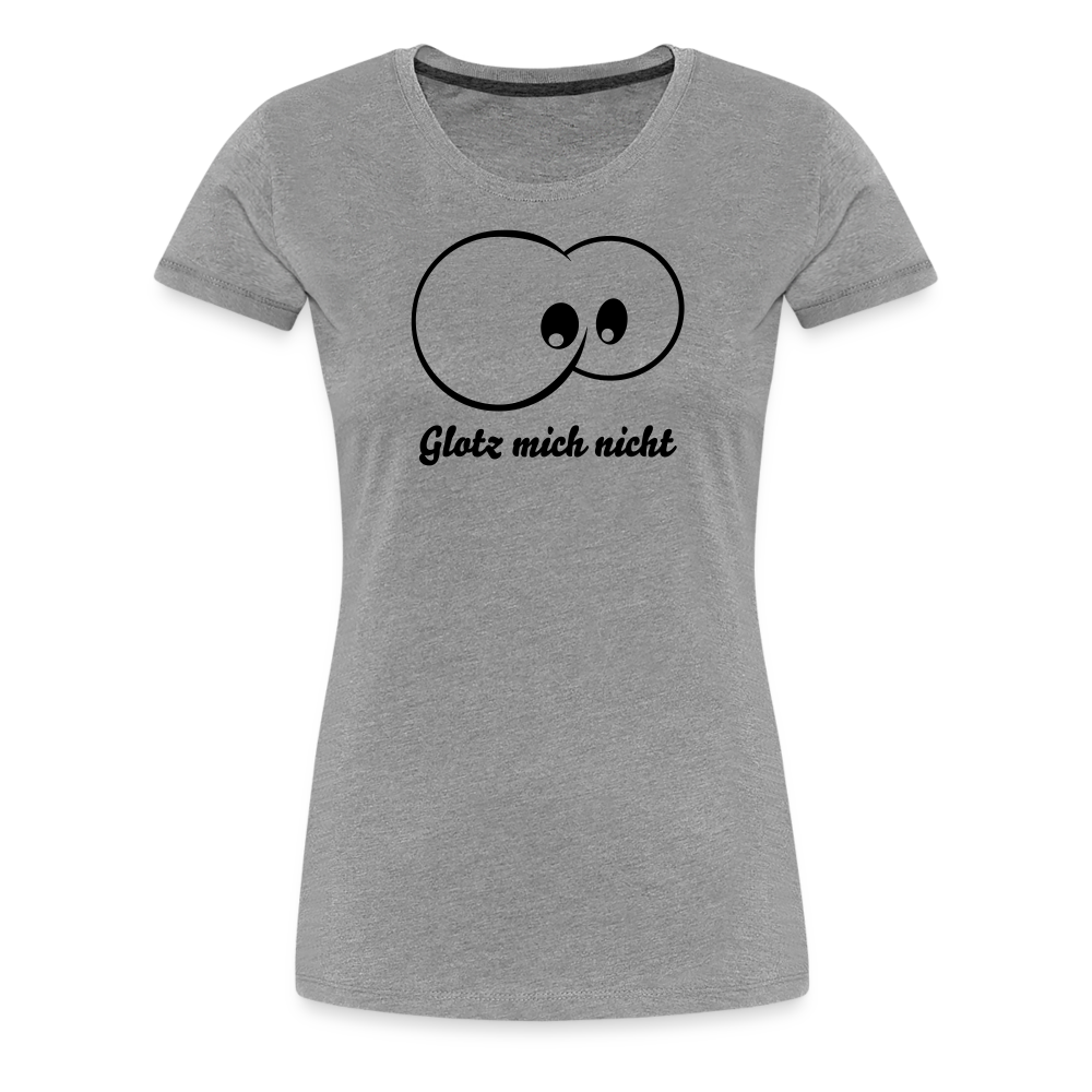 Girl’s Premium T-Shirt - Glotzen - Grau meliert