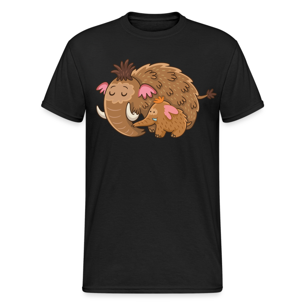Men’s Gildan Heavy T-Shirt - Mammut - Schwarz