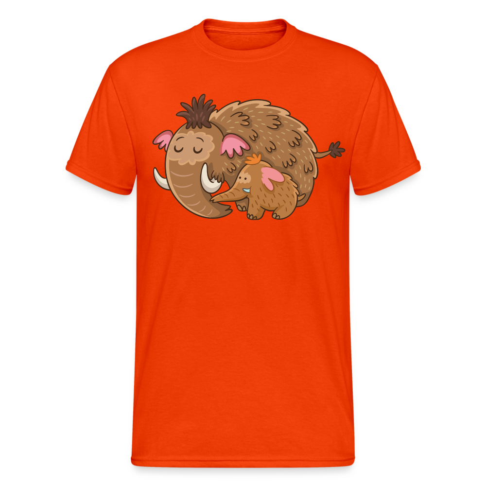 Men’s Gildan Heavy T-Shirt - Mammut - kräftig Orange