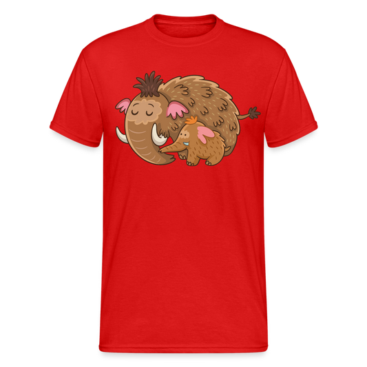 Men’s Gildan Heavy T-Shirt - Mammut - Rot