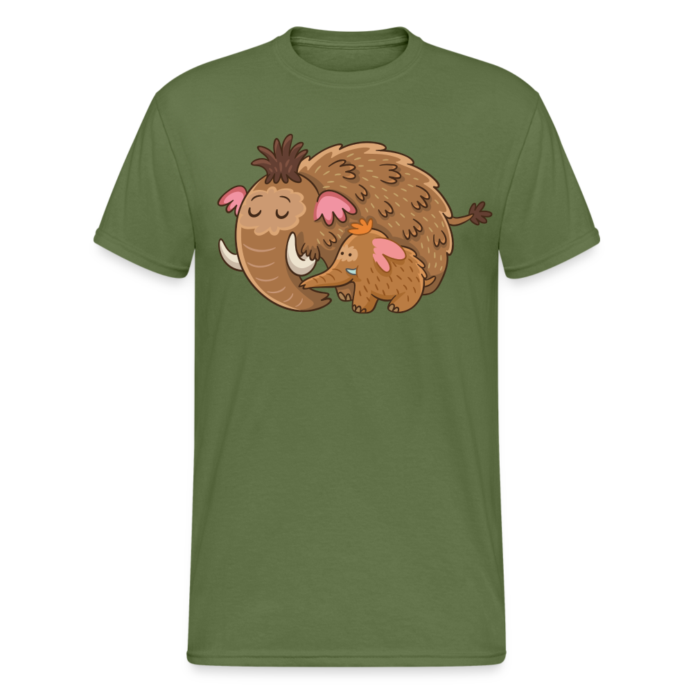 Men’s Gildan Heavy T-Shirt - Mammut - Militärgrün