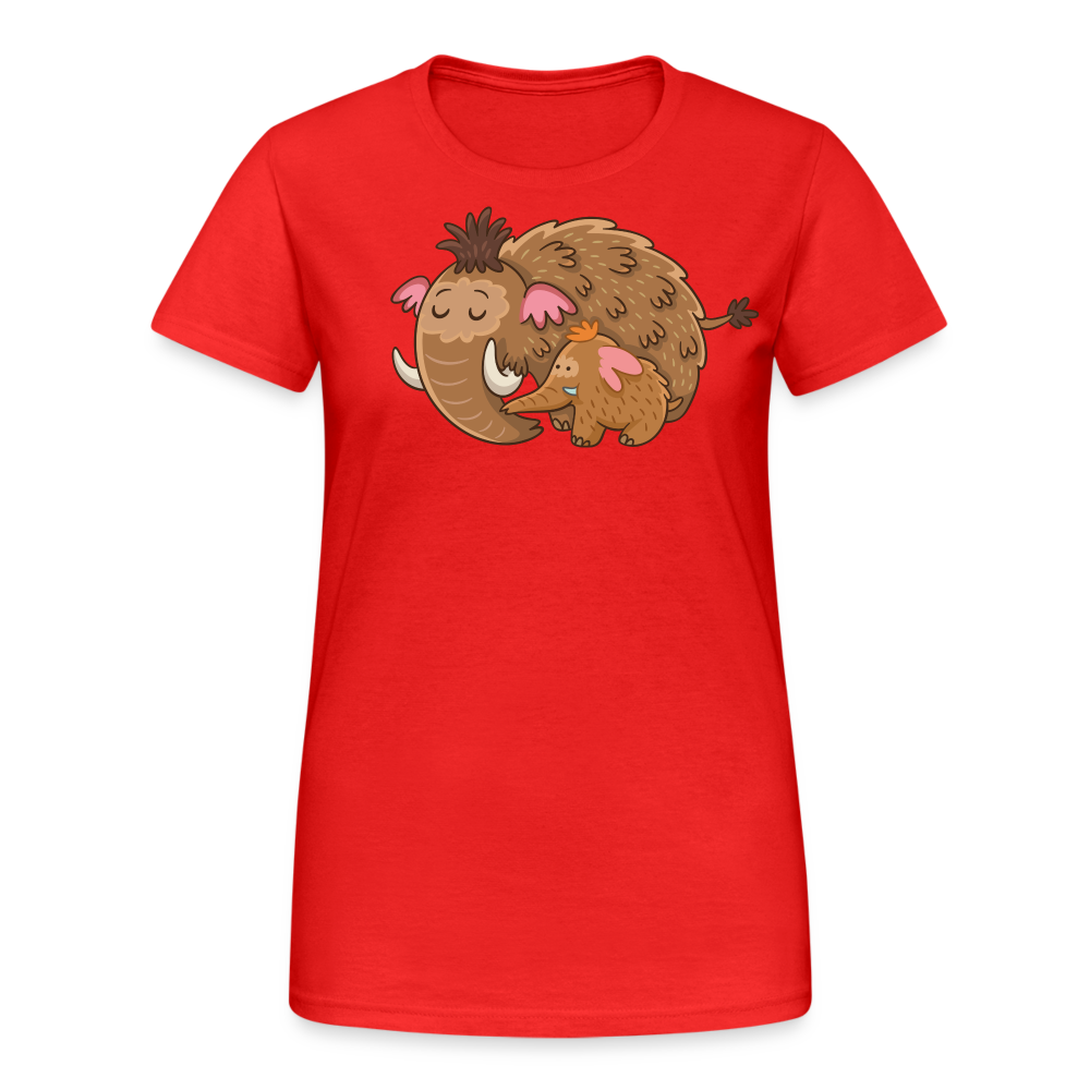 Girl’s Gildan Heavy T-Shirt - Mammut - Rot