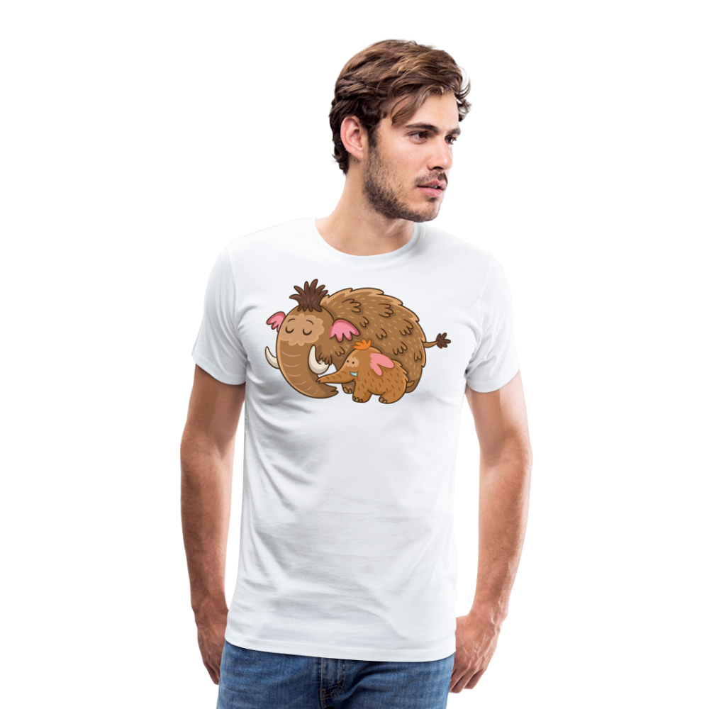 Men’s Premium T-Shirt - Mammut - weiß