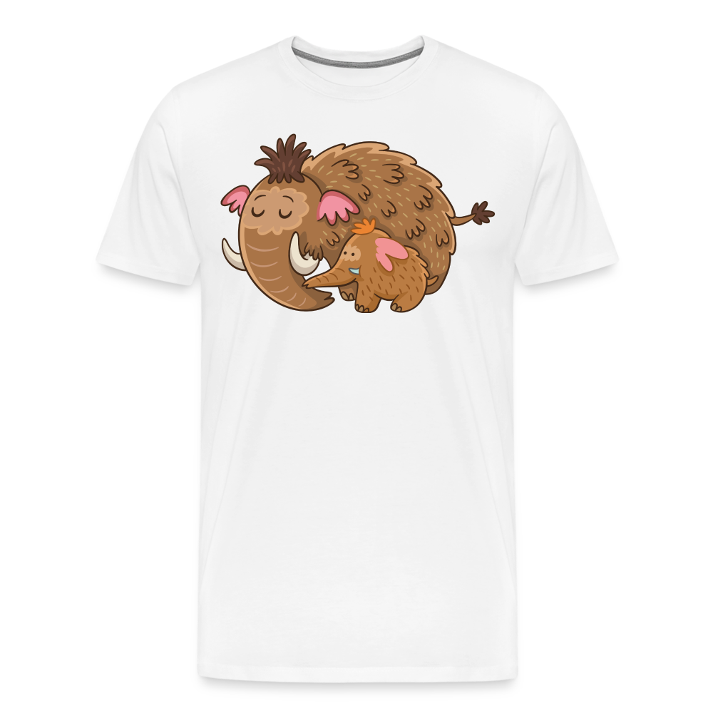 Men’s Premium T-Shirt - Mammut - weiß
