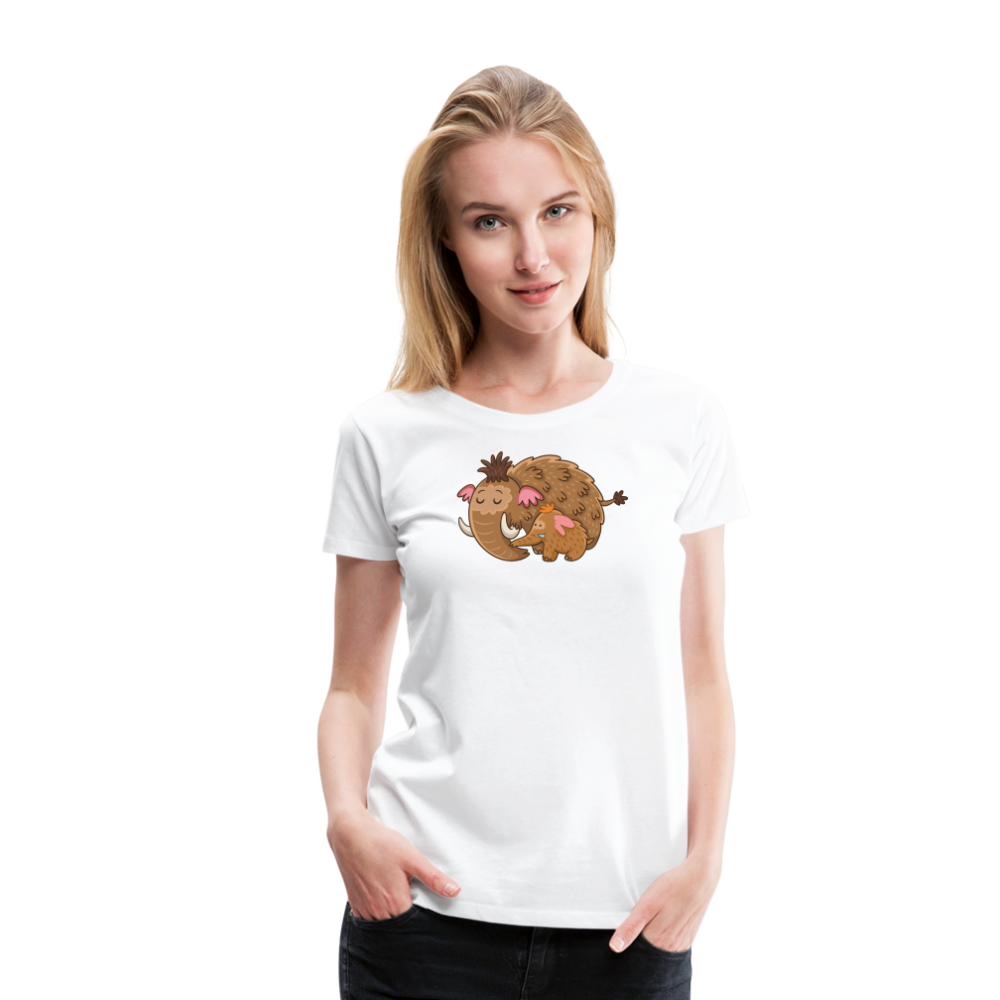 Girl’s Premium T-Shirt - Mammut - weiß