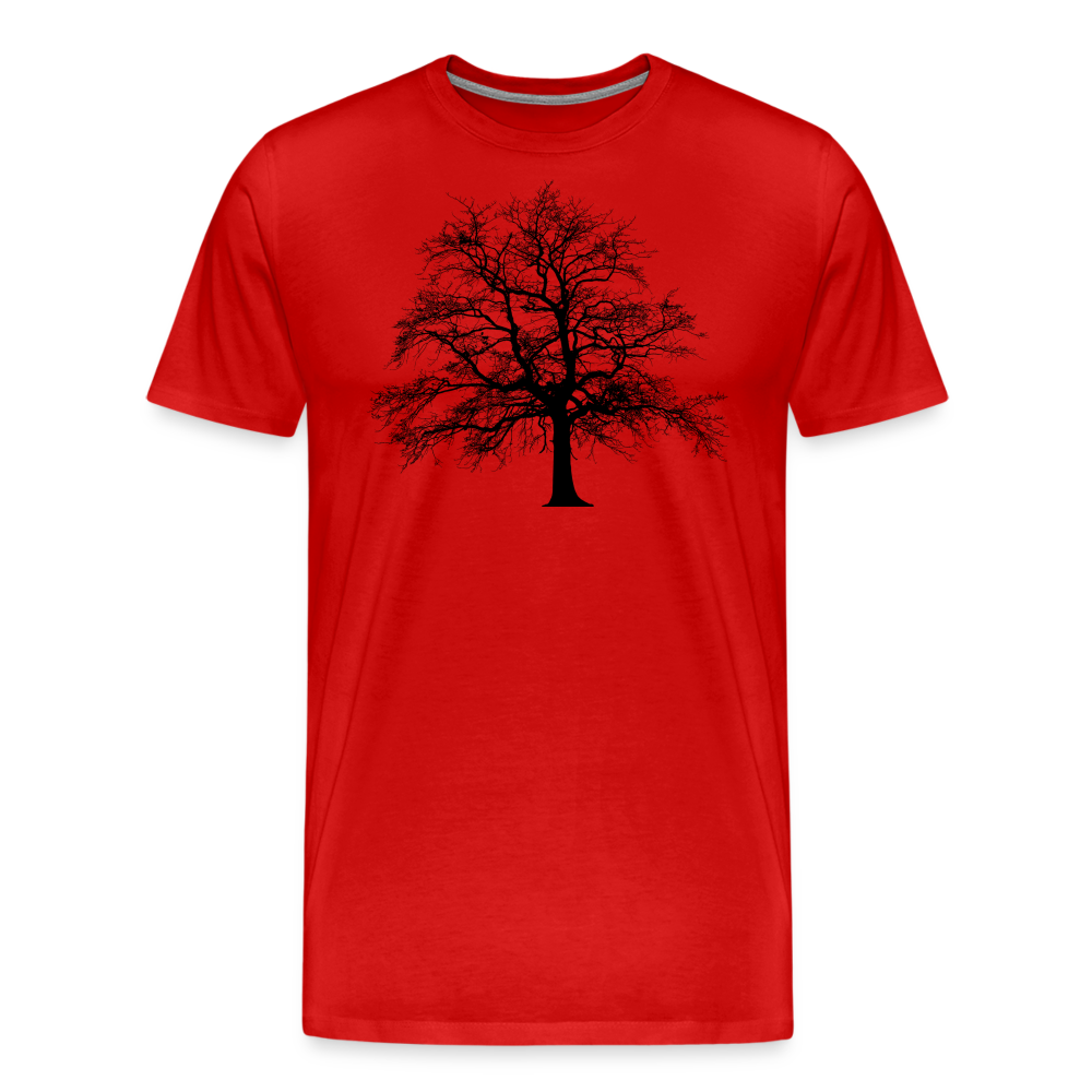 Men’s Premium T-Shirt - Baum - Rot